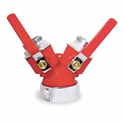 Ball Valve 3 Way Fire Hose Connection MPN:1PZC7