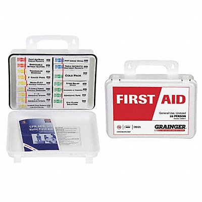 First Aid Kit Unitized 102Pcs 20 Ppl MPN:54569