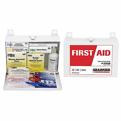 First Aid Kit First Aid 143 pcs. MPN:54620