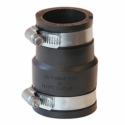 Coupling PVC 1 1/2 x 1 1/4 in Pipe Size MPN:1056-150/125