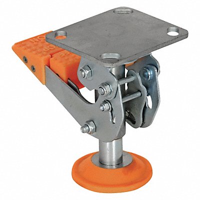 Abrasion-Resistant Nonmarking Floor Lock MPN:FL-LKH-6