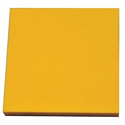 Polyethylene Sheet L 24 in Yellow MPN:1001306Y