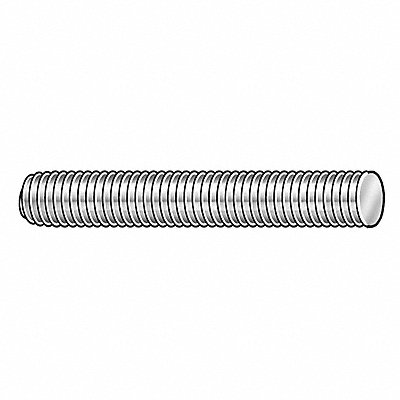 Threaded Rod Zinc Steel 1/4 -28 12 L 1A MPN:2331