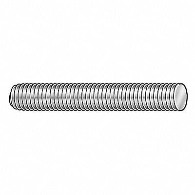 FlTdRd Znc Stl 3/4 -10 Cr 12ft 1A 1PK MPN:3148