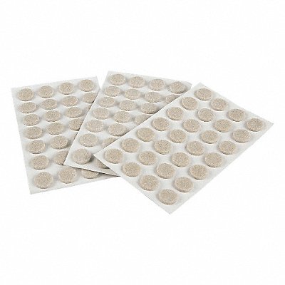 Felt Pads Self-Stick Round 3/8 PK84 MPN:10G210