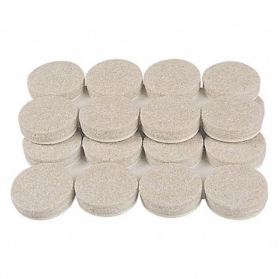 Felt Pads Self-Stick Round 3/4 PK20 MPN:10G211