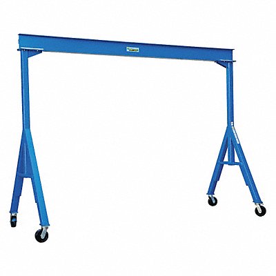 Fixed Gantry Crane Steel Blue 6000 lb. MPN:FHS-6-15