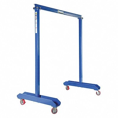 Portable Gantry Crane Steel Blue 2000lb. MPN:FPG-20