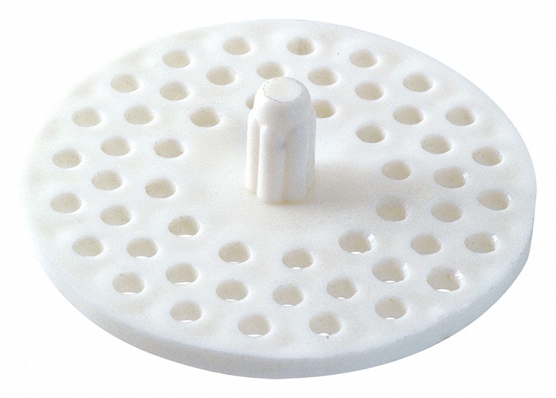 Strainer PVC Construction White MPN:30093