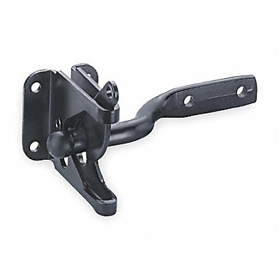 Self-Latching Gate Latch 2-3/8 in W Blk MPN:1RBY4