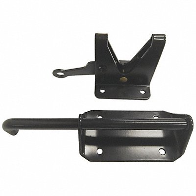 Self-Latching Gate Latch 2.81 In W Black MPN:1XMN7