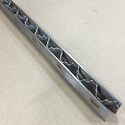 Anti-Slip Bar Stainless Steel 240 in L MPN:6926T-T304-240