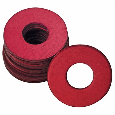 Grease Fitting Washer 1/4 in Red PK25 MPN:44C509