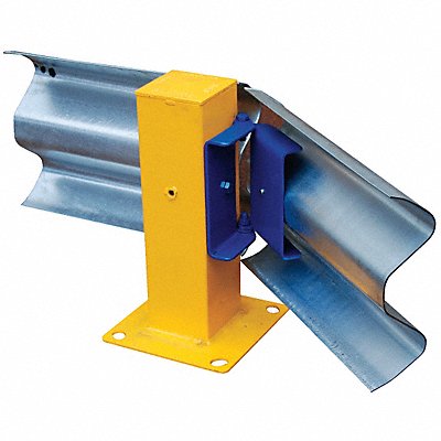 Guard Rail Mounting Bracket Blue MPN:GR-H2R-TP-ADJBKT