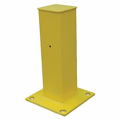 Tubular Mounting Post 10 In x 18 In Ylw MPN:21XL98