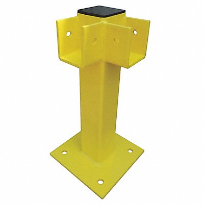 Corner Post 21 in Yellow Steel MPN:22DN05