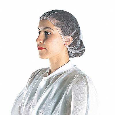 Hairnet White 24 in Dia PK1000 MPN:A1924W/C