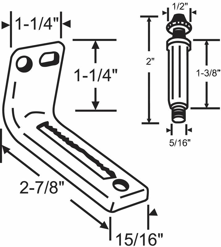 Pivot Set Steel Plated MPN:7-221A-5