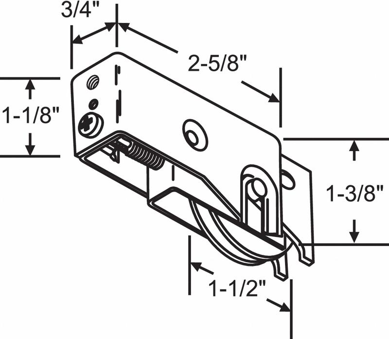 Roller Assembly Steel Plated MPN:9-261