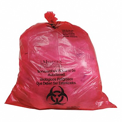 Autocl Biohazard Bags 10 gal Red PK200 MPN:ACLB142013