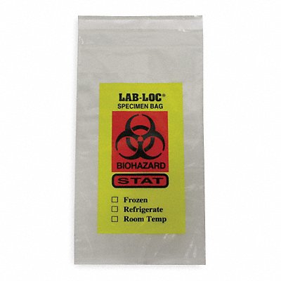 Biohazard Bags 1/2 gal Clear PK1000 MPN:LABAC20610STAT