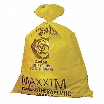 Chemo Waste Bags 14 gal Yellow PK100 MPN:WYCB142233