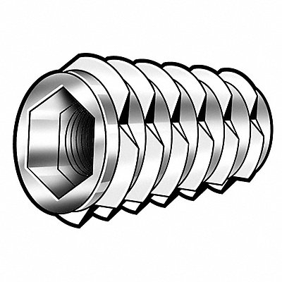 Thread Insert Hex M6x1.0 PK1000 MPN:4KXR2