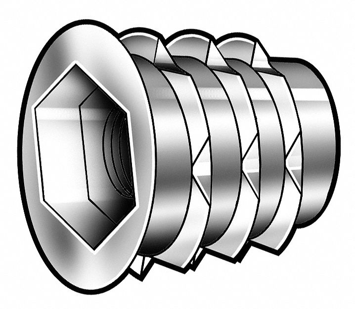 Threaded Insert PK100 MPN:4ZU89