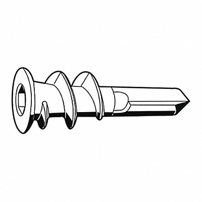 Wall Anchor Dry Self-Drilling #8 PK2000 MPN:B30533.016.0125