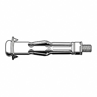 Hollow Wall Anchor 1 L PK100 MPN:U30537.012.0112