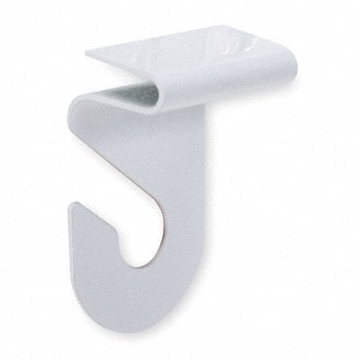 Single Point Hook Steel White PK2 MPN:1RCK4