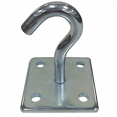 Single Point Hook Steel Zinc 4in H MPN:39DL15