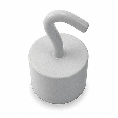 Single Point Hook Neodymium White 24 lb. MPN:3DXZ3