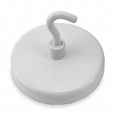 Single Point Hook White Ceramic 26 lb. MPN:3DXZ5