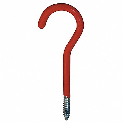 Single Point Hook Red Vinyl 3 1/4 PK10 MPN:4ERW9