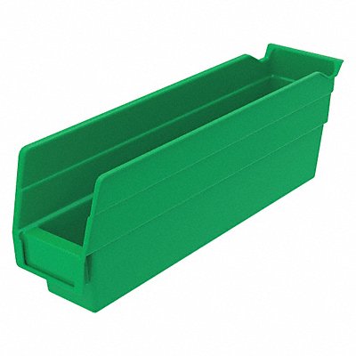 Shelf Bin Green Indstr Grd Poly 4 in MPN:30110GREENBLANK