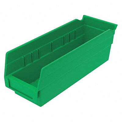 Shelf Bin Green Indstr Grd Poly 4 in MPN:30120GREENBLANK