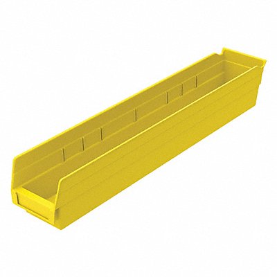 Shelf Bin Yellow Indstr Grd Poly 4 in MPN:30124YELLOBLANK