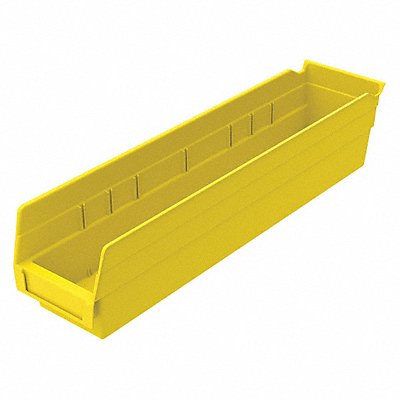 Shelf Bin Yellow Indstr Grd Poly 4 in MPN:30128YELLOBLANK