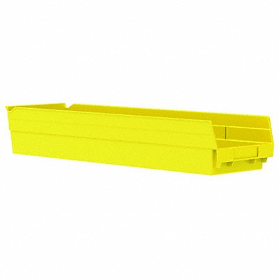 Shelf Bin Yellow Indstr Grd Poly 4 in MPN:30164YELLOBLANK