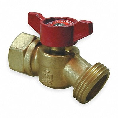 Hose Bibb Quarter Turn No Kink 1/2 In F MPN:102-453HN