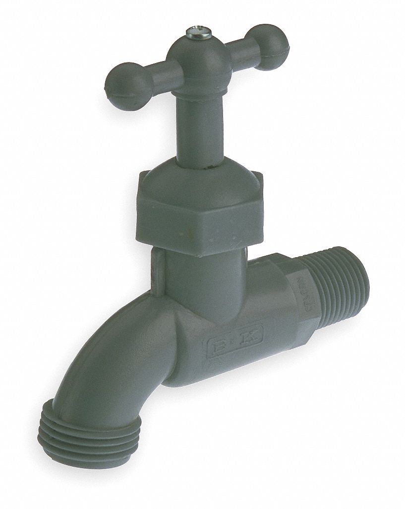 Hose Bibb 1/2 In MNPT Celcon(R) T-Handle MPN:103-203