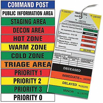 Example of GoVets Incident Command and Triage Supplies category