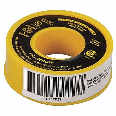 Thread Sealant Tape 1/2 W Yellow MPN:21TF22
