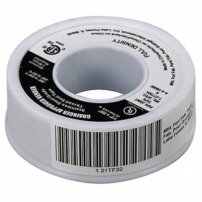 Thread Sealant Tape 1/2 W Gray MPN:21TF32