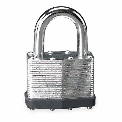 Keyed Padlock 1 in Rectangle Silver MPN:1XRU1