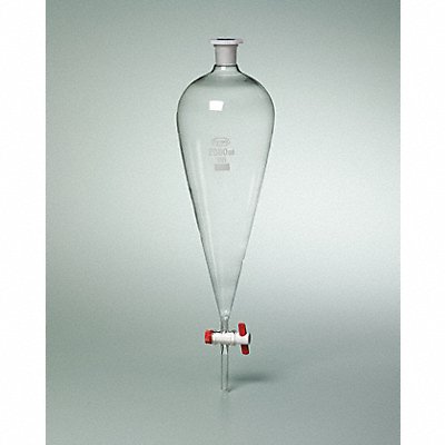 Separatory Funnel Conical 2000mL Glass MPN:3KWT5