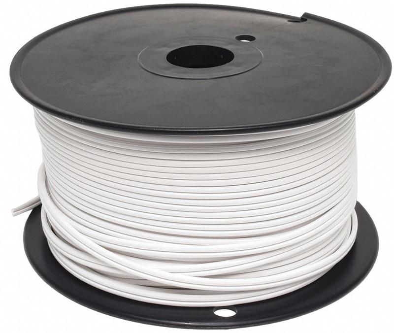 Lamp Cord 2 Cond 18AWG SPT-1 Wht 250ft MPN:E3680