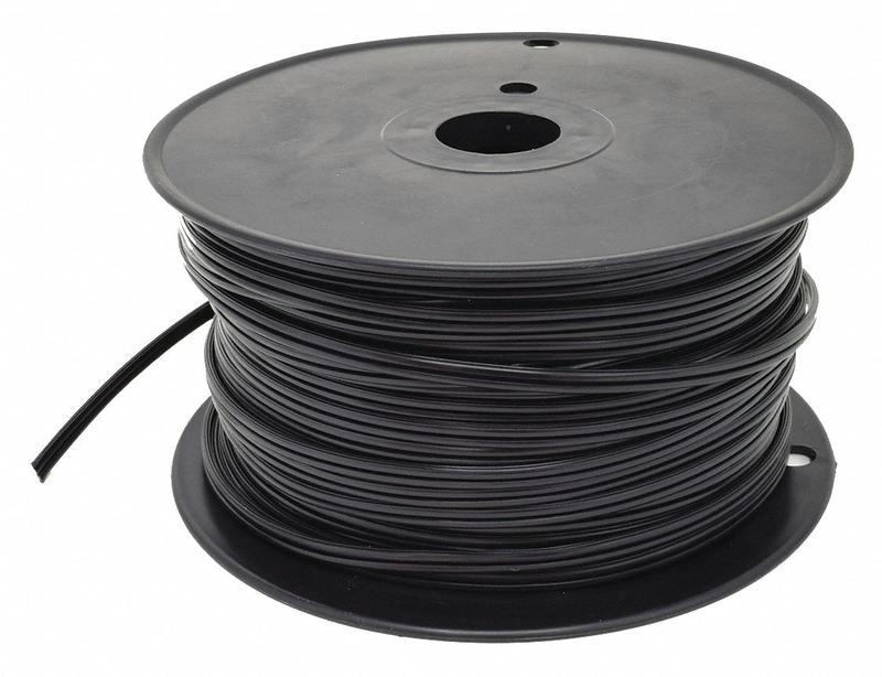 Lamp Cord 2 Cond 18AWG SPT-1 Blk 250ft MPN:E3681