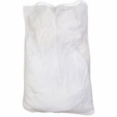 Mesh Laundry Bag White Polyester PK12 MPN:GT245165